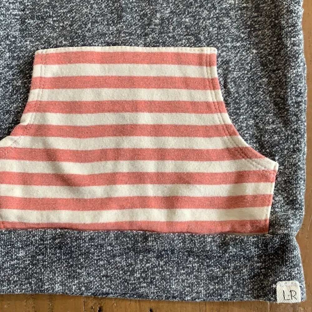 Lulu + roo striped hooded sleeveless vest - Picture 5 of 8